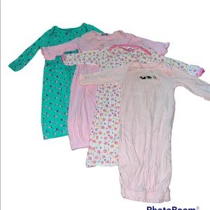 Baby sleep gowns *bundle*